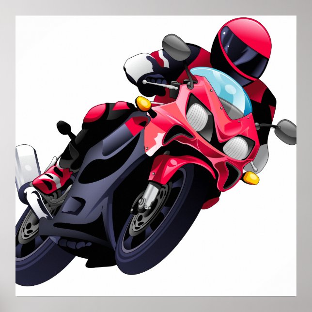 Affiche Superbike (Devant)