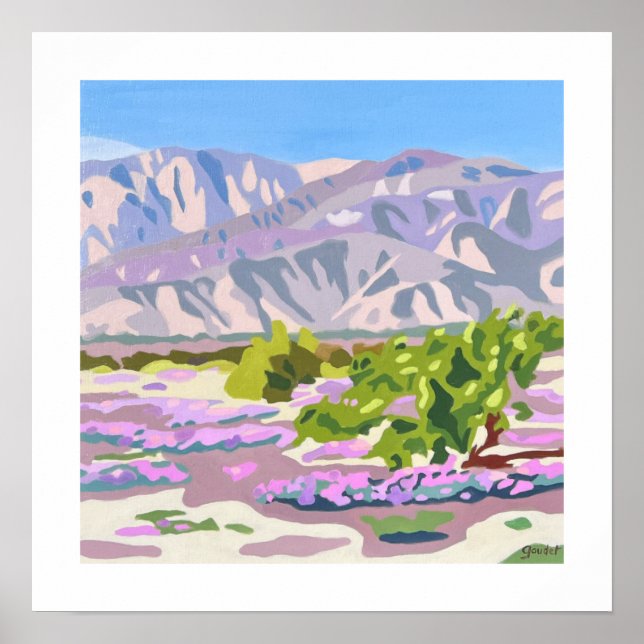 Affiche Superbloom de Borrego  (Devant)