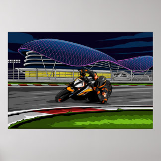 Affiche SuperDuke on the race track
