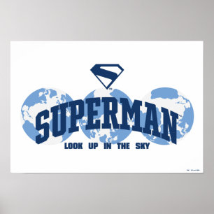 Affiche Superman dans le monde