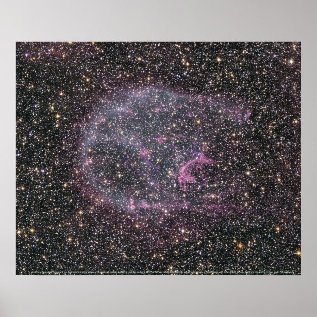 Affiche Supernova 1987A (Devant)