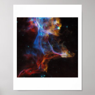 Affiche Supernova Reste L'Autocollant Nebula Voile