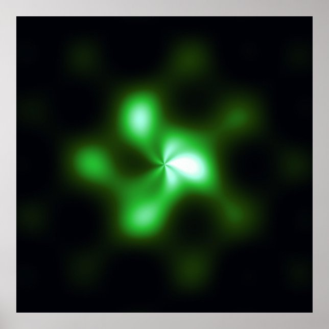 Affiche Superposition de la physique quantique (Devant)