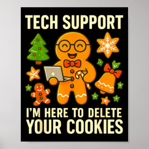 Affiche Supp tech Je Suis Là Pour Supprimer Vos Cookies Dr