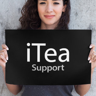 Affiche Support iTea - Un papa pun pour les buveurs de thé