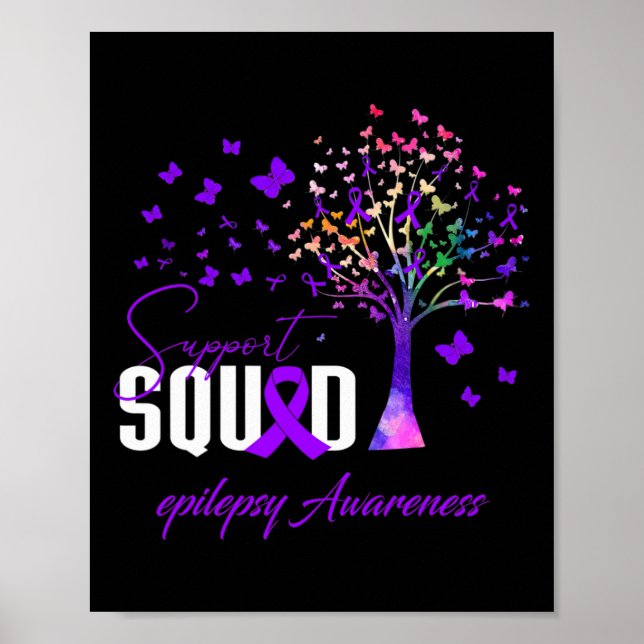 Affiche Support Squad For Epilepsy Awareness  (Devant)
