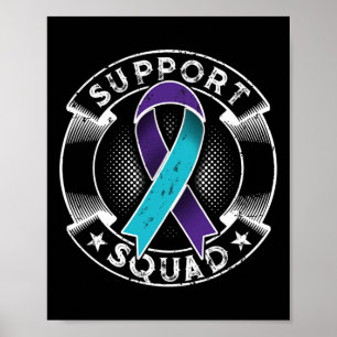 Affiche Support Squad Ribbon Suicide Prevention