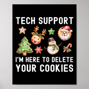 Affiche Support technique de Noël ici pour supprimer les c
