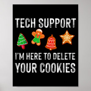 Affiche Support technique de Noël ici pour supprimer les c