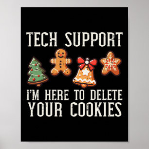 Affiche Support technique de Noël ici pour supprimer les c