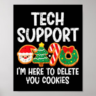 Affiche Support technique de Noël ici pour supprimer les c