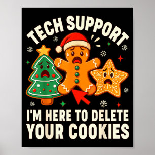 Affiche Support technique de Noël ici pour supprimer les c