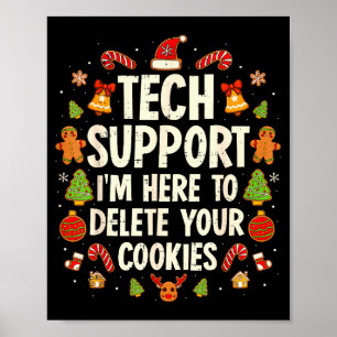 Affiche Support technique de Noël ici pour supprimer les c