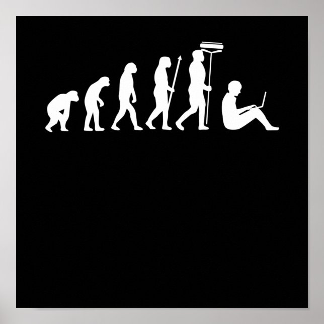 Affiche Support technique Evolution Informatique Programme (Devant)