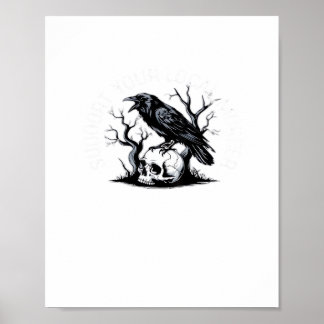 Affiche Support Your Local Murder Classic Design