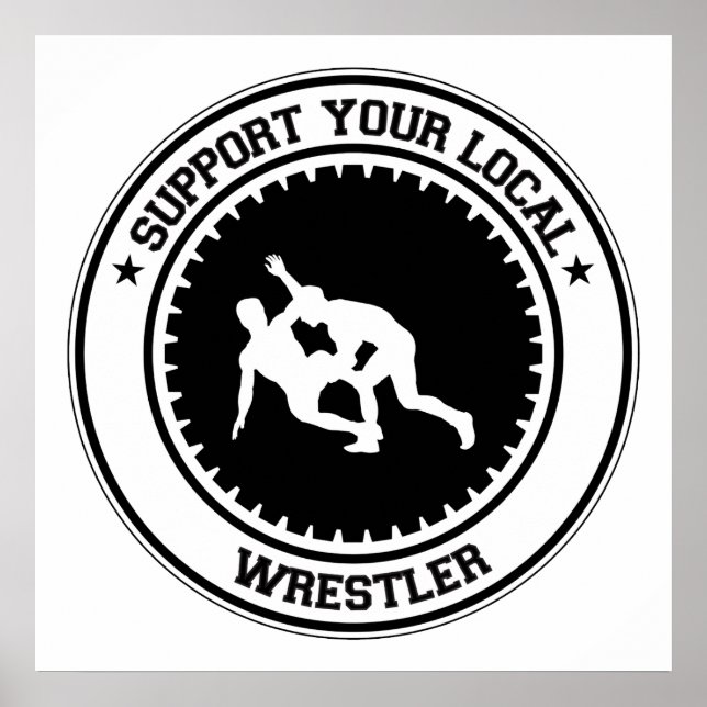 Affiche Support Your Local Wrestler (Devant)