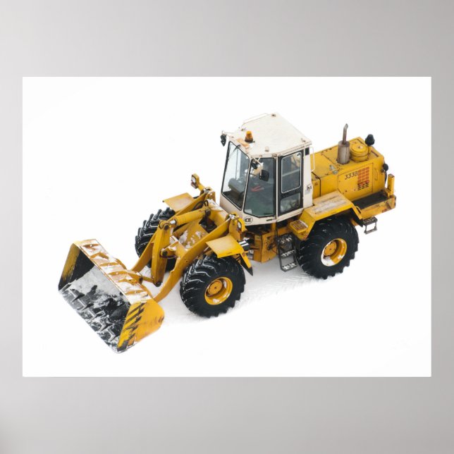 Affiche Suppression de la neige (Devant)