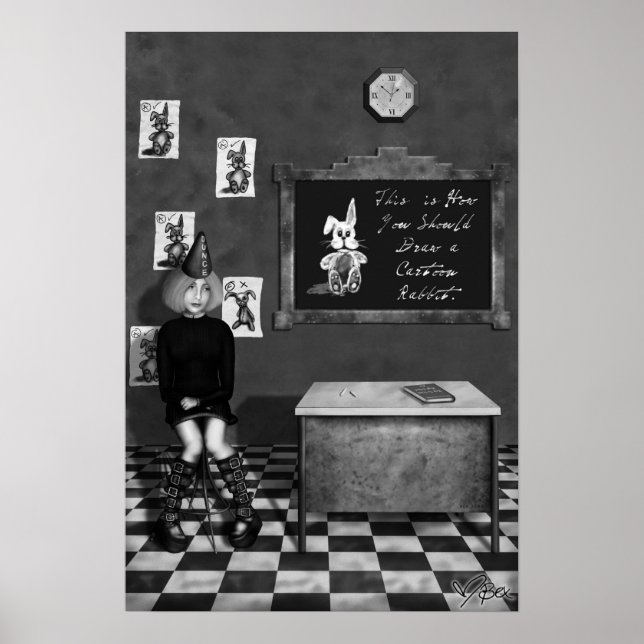 Affiche Suppression d'expression (Devant)