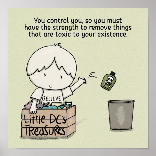 Affiche Supprimer les toxiques (Devant)