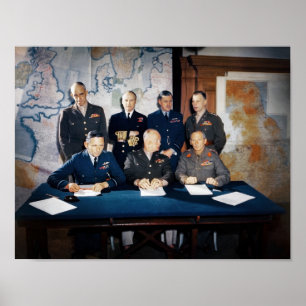 Affiche Supreme Command - Allied Expeditionary Force - WW2