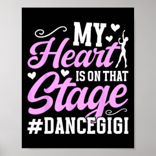 Affiche Sur Cette Scène Danse Gigi D'Une Danse Gigi