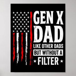 Affiche Sur Génération X Papa Comme Les Autres Papas Mais 