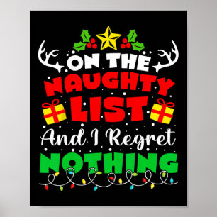 Affiche Sur La Liste Coquine Et Je Regrette Rien De Fun Ch