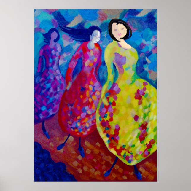 Affiche Sur la passerelle (Devant)