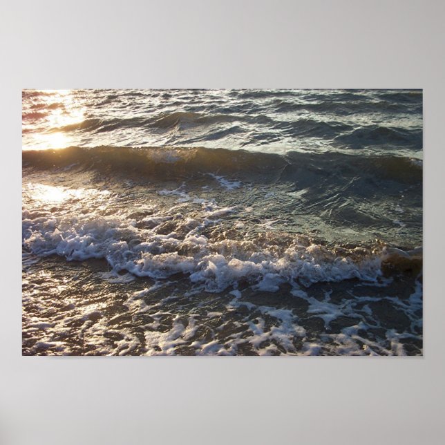 Affiche Sur la plage (Devant)