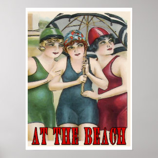 Affiche Sur La Plage
