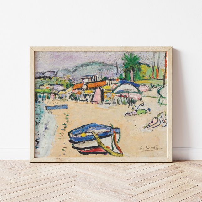 Affiche Sur La Plage | George Leslie Hunter (Créateur téléchargé)