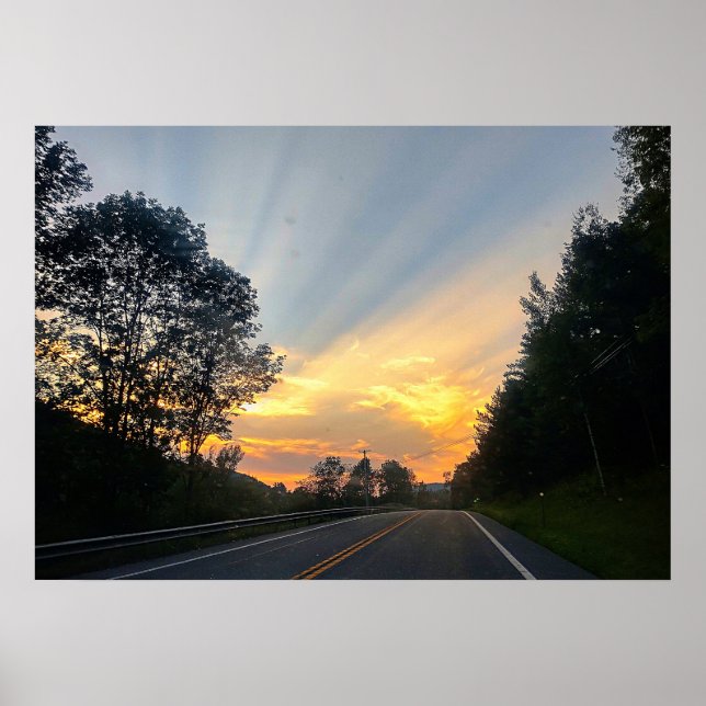 AFFICHE SUR LA ROUTE (Devant)