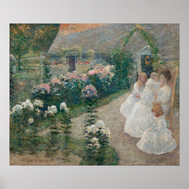 Affiche Sur la terrasse (Devant)