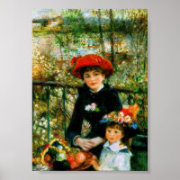 Sur la terrasse de Renoir
