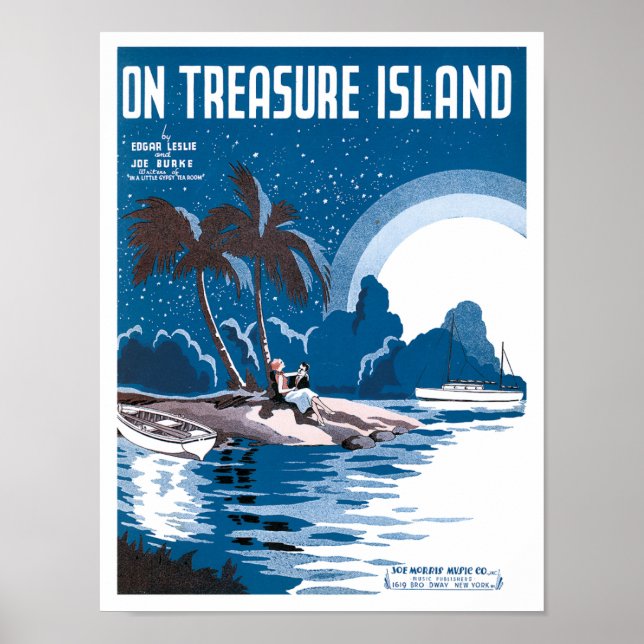 Affiche Sur l'affiche de Treasure Island (Devant)