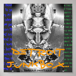 Affiche sur l'autoroute 07.