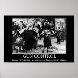 Affiche sur le contrôle des armes à feu