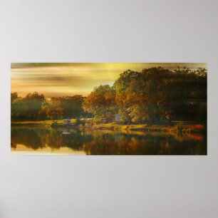 Affiche Sur le lac d'or