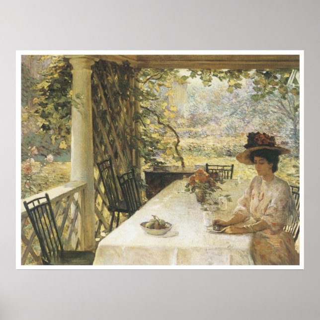 Affiche Sur Le Porche, 1908 (Devant)