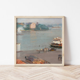 Affiche Sur le quai   William Blair Bruce