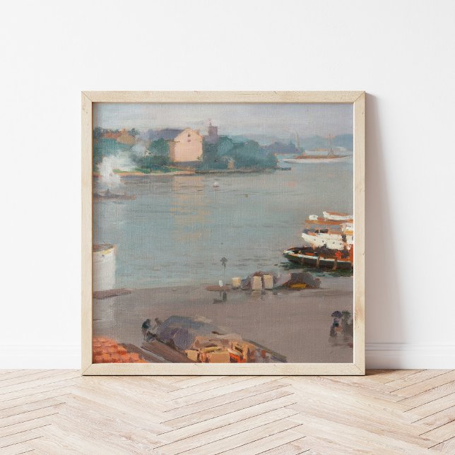 Affiche Sur le quai | William Blair Bruce (Créateur téléchargé)