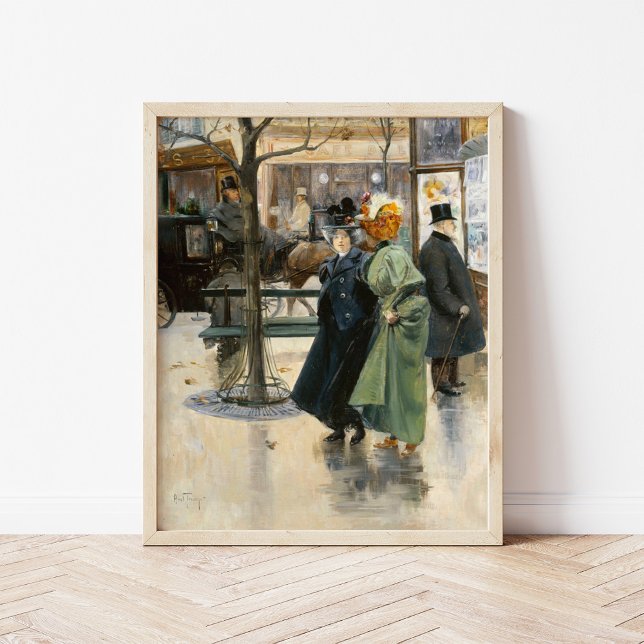 Affiche Sur les Boulevards | Louis Abel-Truchet (Créateur téléchargé)