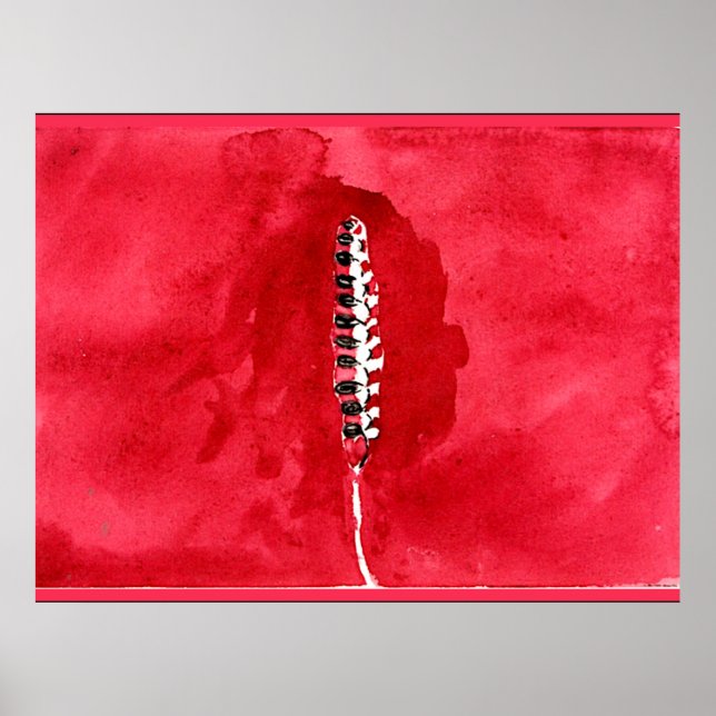 Affiche Sur l'observation des fleurs et des arbres, Grain (Devant)