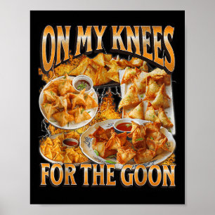 Affiche Sur mes genoux pour le goon Bootleg Funny Crab Ran