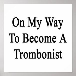 Affiche Sur mon chemin de devenir un tromboniste
