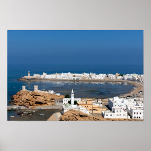Affiche Sur ville près de Muscat - Oman