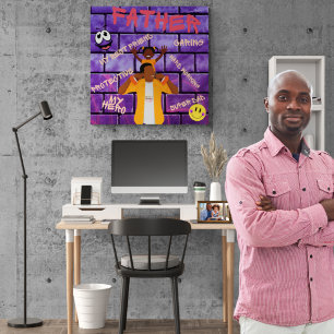 Affiche Sur vos épaules (père et fille)