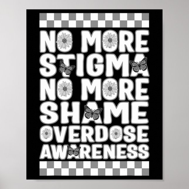Affiche Surdosage Sensibilisation Pas Plus Stigmatisation  (Devant)