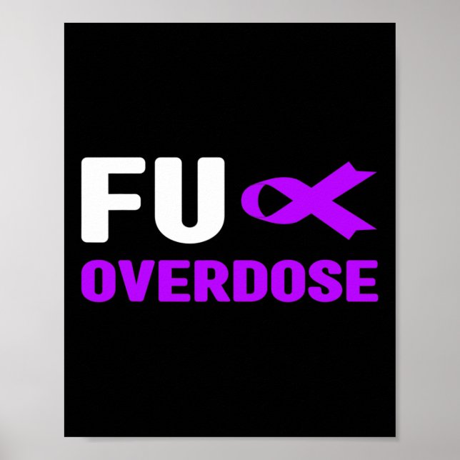 Affiche Surdose Fu - Sensibilisation à la dépendance3  (Devant)