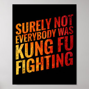 Affiche Sûrement pas tous les kung-fu étaient dans le comb